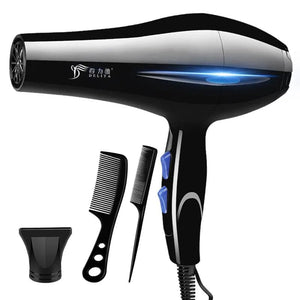 Planet Gates Standard Hair Dryer 2200W Professional Powerful Hair Dryer Fast Heating Hot And Cold Adjustment Ionic Air Blow Dryer with Air Collecting