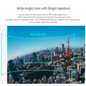 Planet Gates Standard SJCAM Action Camera SJ4000 AIR 4K 30PFS 1080P 4x Zoom WIFI Sports Video Action Cameras Motorcycle Bicycle Helmet Waterproof Cam