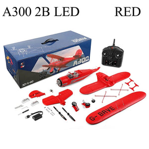 Planet Gates Standard version 2B / United States 2023 New WLtoys A300-Beech D17S RC Airplane RTF EPP 4CH Biplane Brushless Motor With LED 3D/6G Gyro Version Mode1/Mode2 Swith