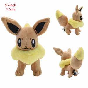 Planet Gates Standing Eevee 14 Style Standing Eevee Plush Toy Pokemon Shiny Umbreon Vaporeon Jolteon Flareon Espeon Leafeon Stuffed Doll Peluche Gift