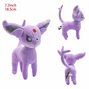 Planet Gates Standing Espeon 14 Style Standing Eevee Plush Toy Pokemon Shiny Umbreon Vaporeon Jolteon Flareon Espeon Leafeon Stuffed Doll Peluche Gift