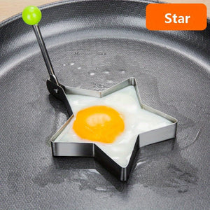 Planet Gates Star 1pc Egg Mold, Egg Ring Molds, Frying Egg Mold, DIY Frying Egg Mold, Creative Egg Mold, Kawaii Egg Mold, Egg Ring Molds For Cooking, Stainless Steel Ring Mold, Breads Mold, Kitchen Accessories