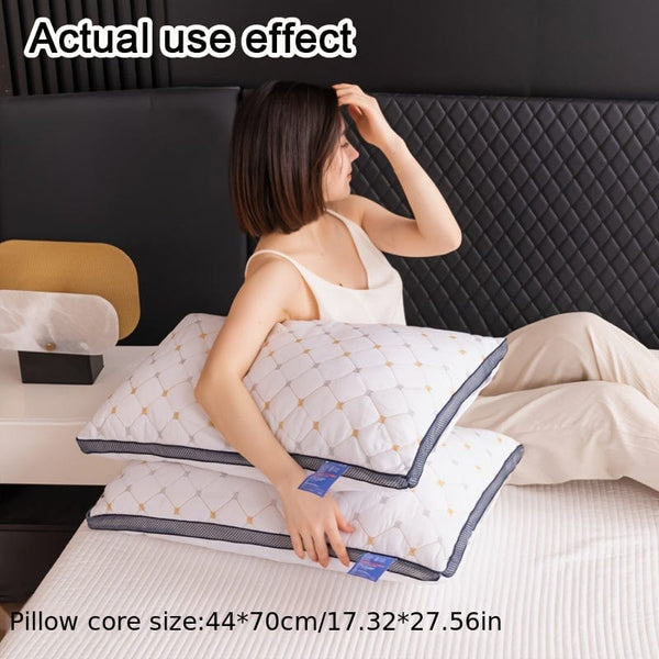 Planet Gates Starry Sky / 44*70cm 1pc Three-dimensional Edge Pillow Core For Home, Neck Support Pillow, Sleeping Pillow, High Rebound, No Deformation, Soft And Fluffy For Side Sleep, Back And Belly Sleepers