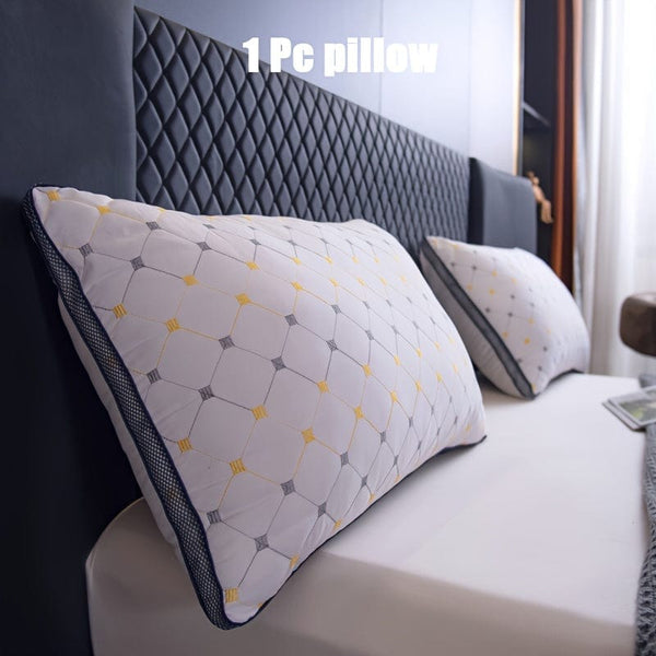 Planet Gates Starry Sky / 44*70cm 1pc Three-dimensional Edge Pillow Core For Home, Neck Support Pillow, Sleeping Pillow, High Rebound, No Deformation, Soft And Fluffy For Side Sleep, Back And Belly Sleepers