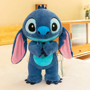 Planet Gates Station Stitch / 35cm Cartoon Plush Station Style Stitch Dolls Toys Starry Baby Giant Plushies Stuffed Stitch Doll Children's Birthday Gifts for Girls