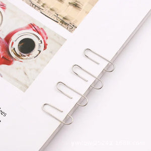 Planet Gates Stationary Accessories Notebook Memo Pad Filing Paper Clips Bookmark Binder Paperclips Student Office Binding Supplies