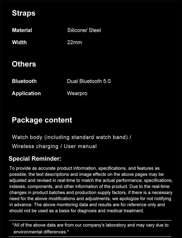 Planet Gates Steel Black For Huawei GT6 Pro Smart Watch Men 390*390 HD Screen Heart Rate Bluetooth Call IP67 Waterproof Sport SmartWatch for Xiaomi Apple