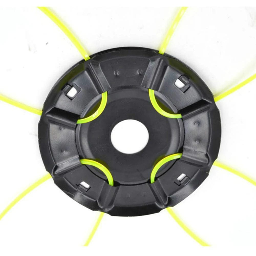 Planet Gates Steel Lawn Mower Head Free with 4 Lines Replacement Gasoline/Lithium Grass Trimmer Head Removal Of Garden Weed Brushcutter Part
