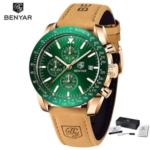 Planet Gates Steel Silver Black BENYAR Men Watches Brand Luxury Silicone Strap Waterproof Sport Quartz Chronograph Military Watch Men Clock Relogio Masculino
