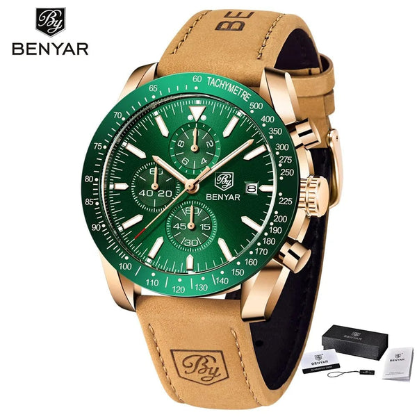 Planet Gates Steel Silver Black BENYAR Men Watches Brand Luxury Silicone Strap Waterproof Sport Quartz Chronograph Military Watch Men Clock Relogio Masculino
