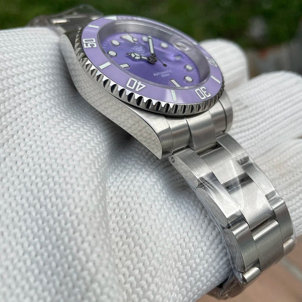 Planet Gates STEELDIVE New Color Scheme Classic Water Ghost SD1953 Swiss BGW9 Luminous NH35 Movement 30Bar Waterproof Mechanical Wristwatch