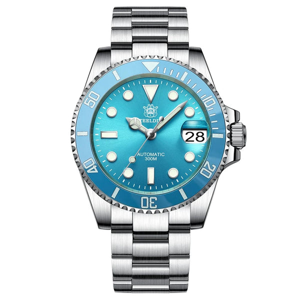 Planet Gates STEELDIVE New Color Scheme Classic Water Ghost SD1953 Swiss BGW9 Luminous NH35 Movement 30Bar Waterproof Mechanical Wristwatch