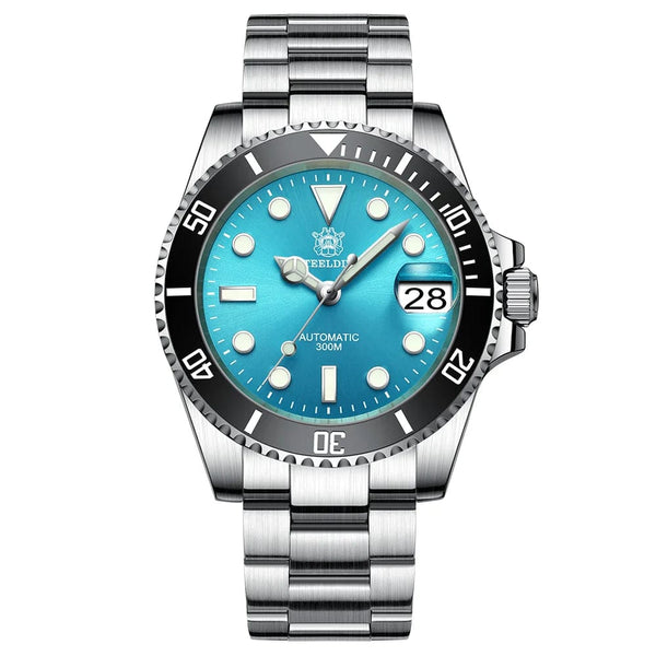 Planet Gates STEELDIVE New Color Scheme Classic Water Ghost SD1953 Swiss BGW9 Luminous NH35 Movement 30Bar Waterproof Mechanical Wristwatch