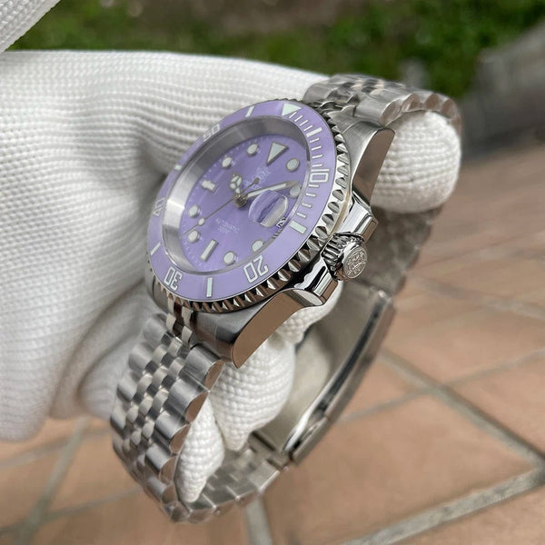 Planet Gates STEELDIVE New Color Scheme Classic Water Ghost SD1953 Swiss BGW9 Luminous NH35 Movement 30Bar Waterproof Mechanical Wristwatch