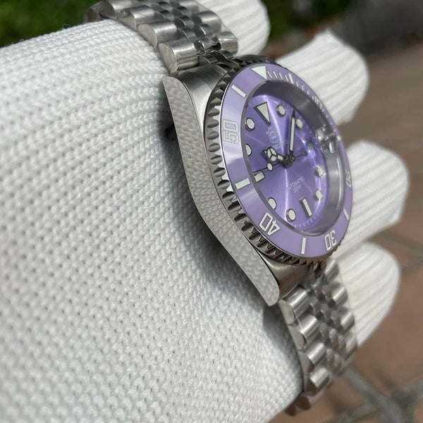 Planet Gates STEELDIVE New Color Scheme Classic Water Ghost SD1953 Swiss BGW9 Luminous NH35 Movement 30Bar Waterproof Mechanical Wristwatch