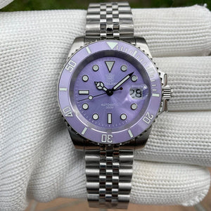 Planet Gates STEELDIVE New Color Scheme Classic Water Ghost SD1953 Swiss BGW9 Luminous NH35 Movement 30Bar Waterproof Mechanical Wristwatch