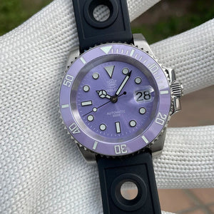 Planet Gates STEELDIVE New Color Scheme Classic Water Ghost SD1953 Swiss BGW9 Luminous NH35 Movement 30Bar Waterproof Mechanical Wristwatch