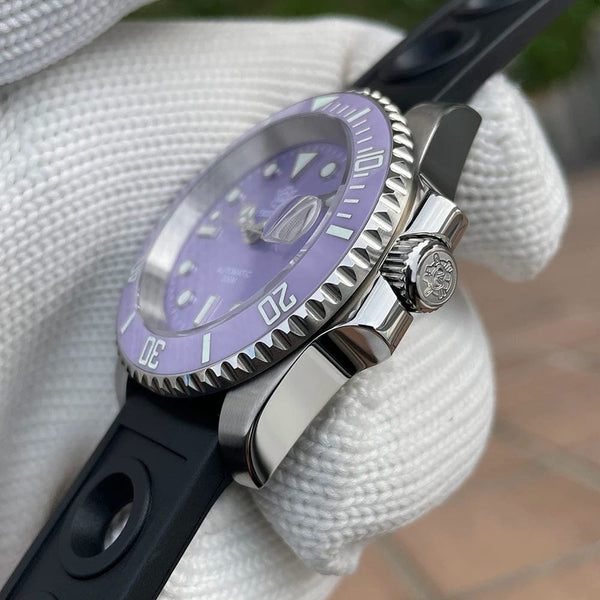 Planet Gates STEELDIVE New Color Scheme Classic Water Ghost SD1953 Swiss BGW9 Luminous NH35 Movement 30Bar Waterproof Mechanical Wristwatch