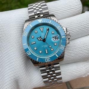 Planet Gates STEELDIVE New Color Scheme Classic Water Ghost SD1953 Swiss BGW9 Luminous NH35 Movement 30Bar Waterproof Mechanical Wristwatch