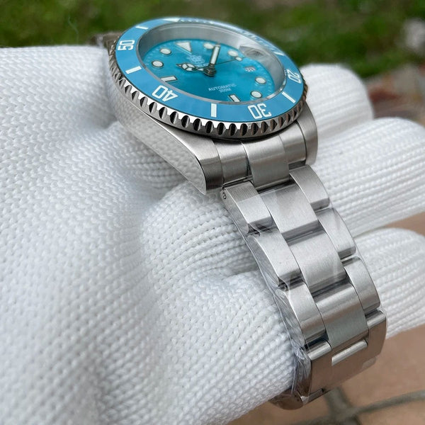 Planet Gates STEELDIVE New Color Scheme Classic Water Ghost SD1953 Swiss BGW9 Luminous NH35 Movement 30Bar Waterproof Mechanical Wristwatch