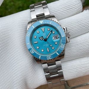 Planet Gates STEELDIVE New Color Scheme Classic Water Ghost SD1953 Swiss BGW9 Luminous NH35 Movement 30Bar Waterproof Mechanical Wristwatch