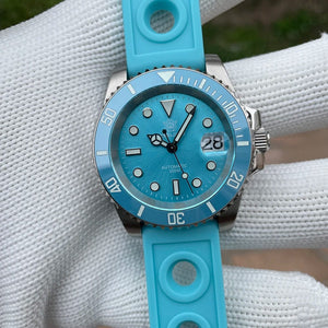 Planet Gates STEELDIVE New Color Scheme Classic Water Ghost SD1953 Swiss BGW9 Luminous NH35 Movement 30Bar Waterproof Mechanical Wristwatch