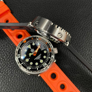 Planet Gates STEELDIVE SD1975C Classic Mechanical Watch For Men Multicolor Luminous 30Bar Waterproof NH35 Movement Dive Tuna Sapphire Mirror