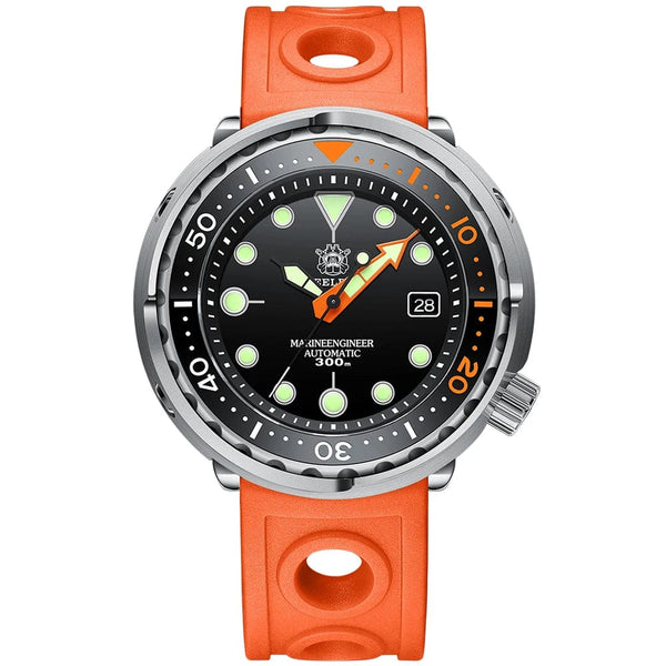 Planet Gates STEELDIVE SD1975C Classic Mechanical Watch For Men Multicolor Luminous 30Bar Waterproof NH35 Movement Dive Tuna Sapphire Mirror