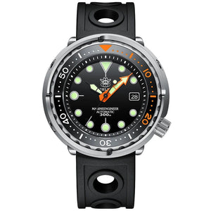 Planet Gates STEELDIVE SD1975C Classic Mechanical Watch For Men Multicolor Luminous 30Bar Waterproof NH35 Movement Dive Tuna Sapphire Mirror