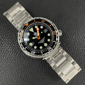 Planet Gates STEELDIVE SD1975C Classic Mechanical Watch For Men Multicolor Luminous 30Bar Waterproof NH35 Movement Dive Tuna Sapphire Mirror