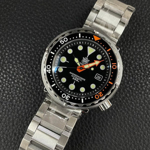 Planet Gates STEELDIVE SD1975C Classic Mechanical Watch For Men Multicolor Luminous 30Bar Waterproof NH35 Movement Dive Tuna Sapphire Mirror