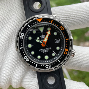 Planet Gates STEELDIVE SD1975C Classic Mechanical Watch For Men Multicolor Luminous 30Bar Waterproof NH35 Movement Dive Tuna Sapphire Mirror