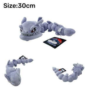Planet Gates Steelix Legendary Pokemon Plush Toys Lugias Lucario Giratina Koraidon Zacian Solgaleo Figures Cartoon Soft Stuffed Toy Gifts