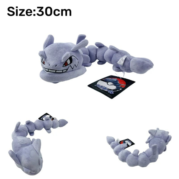 Planet Gates Steelix Legendary Pokemon Plush Toys Lugias Lucario Giratina Koraidon Zacian Solgaleo Figures Cartoon Soft Stuffed Toy Gifts