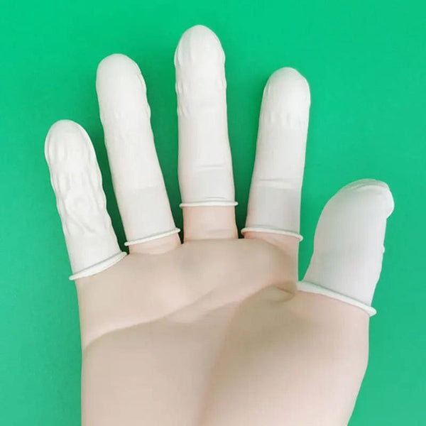 Planet Gates Sterile Disposable Powder Free  Industrial Electronic Latex Fingertips Protector Gloves Watch Repair Tool for Watchmaker