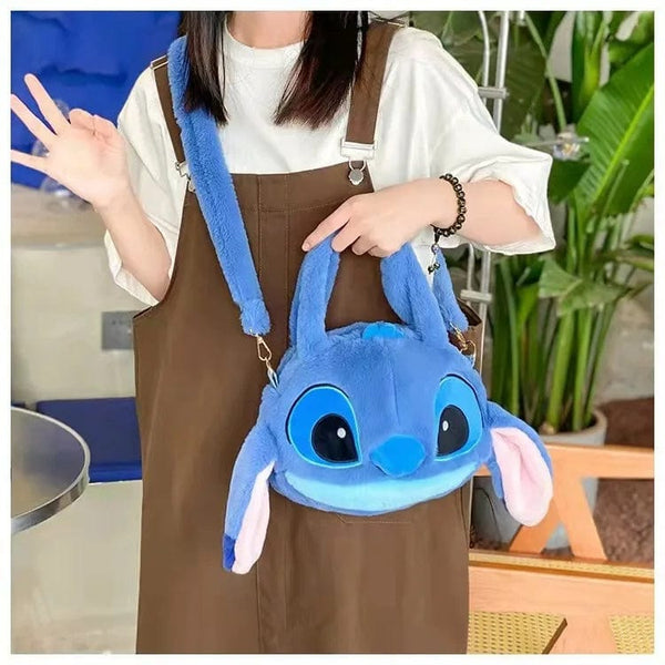Planet Gates Stitch2 Disney Lilo & Stitch Plush Toys Kawaii Tigger Winnie The Pooh Anime Stuffed Toys Children Cartoon Plushie Soft Girls Plush Bag