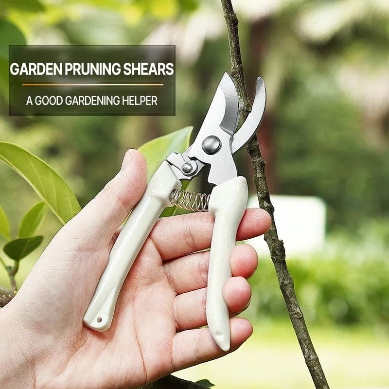 Planet Gates straight head Pruning Garden Scissors Professional Garden Trimmer Orchard Scissors Hand Tools Bonsai Gardening Chopper Pruning Scissors