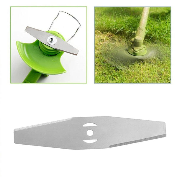 Planet Gates Straight Metal Saw Blade Electric Lawn Mower Blade General Accessories for Lawnmowers Grass Cutting Head Metal Blade Garden Tool