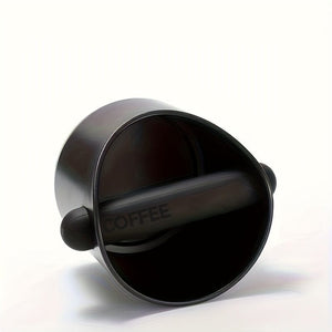 Planet Gates Straight Shape 1pc, Espresso Knock Box, Straight Shape, Coffee Dump Bin For Coffee Grounds, Coffee Waste Bin With Removable Knock Bar And Non-Slip Base, Shock-Absorbent Durable Ba