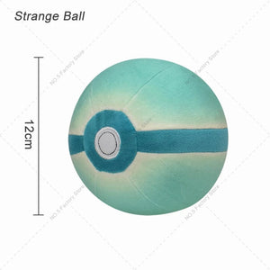 Planet Gates Strange Ball 9Styles Pokemon Plush Pokeball Stuffed Toy Master Ball Poke Ball Great Ball Beast Ball Dusk Ball Hisuian Ultra Ball Peluche Doll
