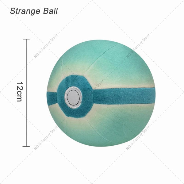 Planet Gates Strange Ball 9Styles Pokemon Plush Pokeball Stuffed Toy Master Ball Poke Ball Great Ball Beast Ball Dusk Ball Hisuian Ultra Ball Peluche Doll