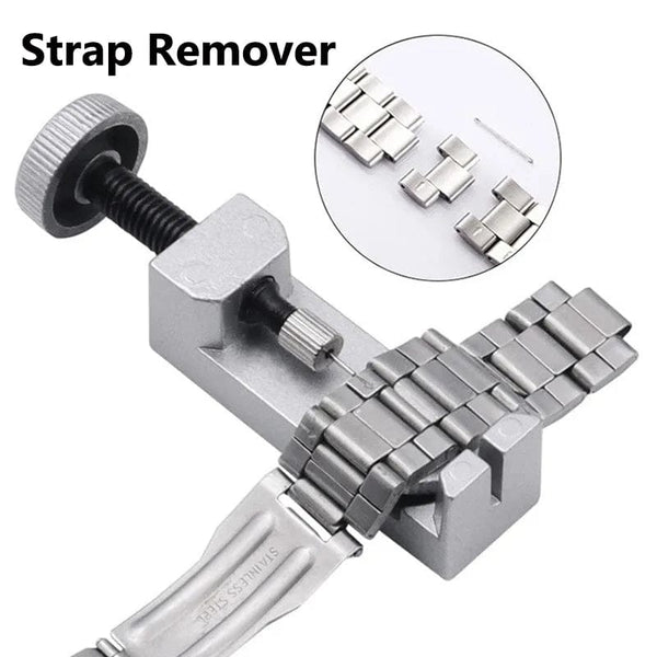 Planet Gates Strap Remover Watch Band Link Pin Removing Tool Kit for Watchmakers with Pack of 3 Extra Pins Replacement Remover Spring Bar Set