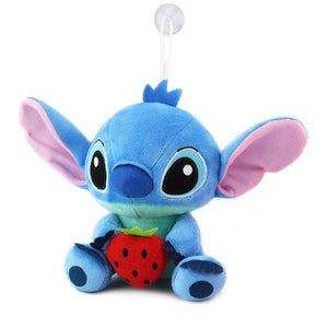 Planet Gates strawberry blue / 18-20cm Disney Plush Starry Baby Stitch Toys Doll Machine Couple Plushie Stitch Doll Pillow Car Mounted Accessories Creative Toys Gift