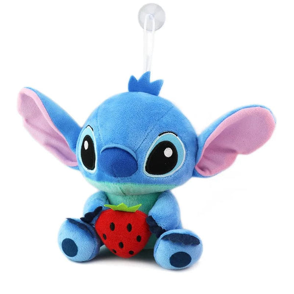 Planet Gates strawberry blue / 18-20cm Disney Plush Starry Baby Stitch Toys Doll Machine Couple Plushie Stitch Doll Pillow Car Mounted Accessories Creative Toys Gift