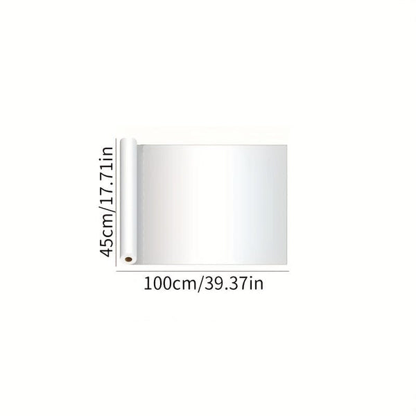 Planet Gates Striped Glass Sticker-45*100 1pc Striped Glass Window Stickers, Bathroom Toilet Window Film, Anti-light Anti-peep Glass Stickers Glue-free Electrostatic Window Stickers