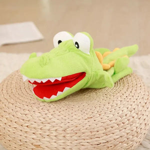 Planet Gates Stuffed Plush Animals Toys Hand Finger Puppet Kawaii Dolls Educational Baby Toys Learning & Education Monkey Tiger Children Gift