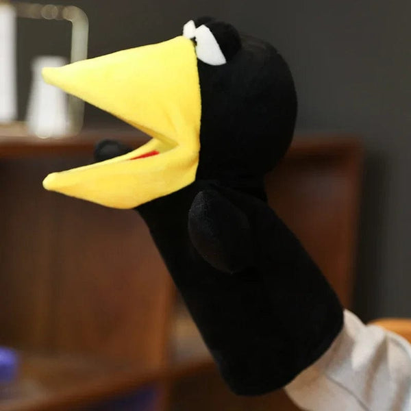 Planet Gates Stuffed Plush Animals Toys Hand Finger Puppet Kawaii Dolls Educational Baby Toys Learning & Education Monkey Tiger Children Gift