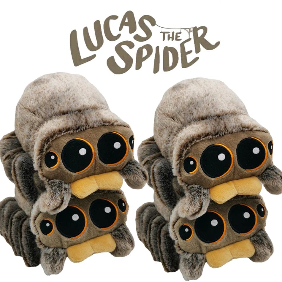 Planet Gates Stuffed Soft Animals Plushies Spider Toy Black Little Lucas Simulated Pillow Doll Anime Game Room Pillow Decora Kid Gift