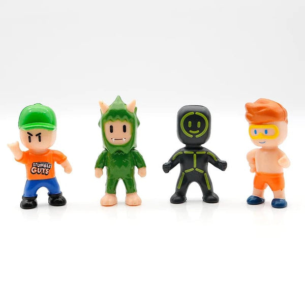 Planet Gates Stumble Guys Action Figure Kawaii Anime PVC Game Model Statue Set Multiplayer Type Collection Kids Birthday Gift Toy