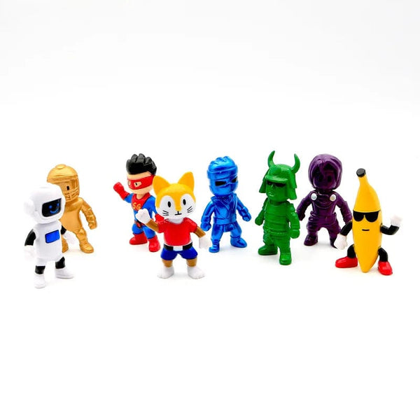 Planet Gates Stumble Guys Action Figure Kawaii Anime PVC Game Model Statue Set Multiplayer Type Collection Kids Birthday Gift Toy